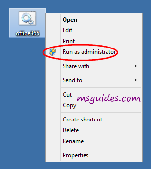 How to enable shared computer activation for office 365 proplus